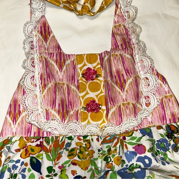 Haute Baby floral sunsuit sz 24 months EUC smoke free home - Picture 2 of 4